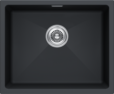 Кухонная мойка Paulmark LUMI 55UNI LU55-AN 46х56 цвет антрацит